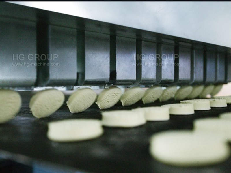 Заповнені печиво Виробнича лінія